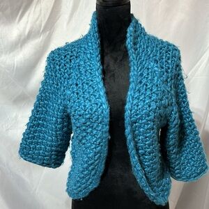 Vivienne Tam Crotchet Crop Sweater Size M